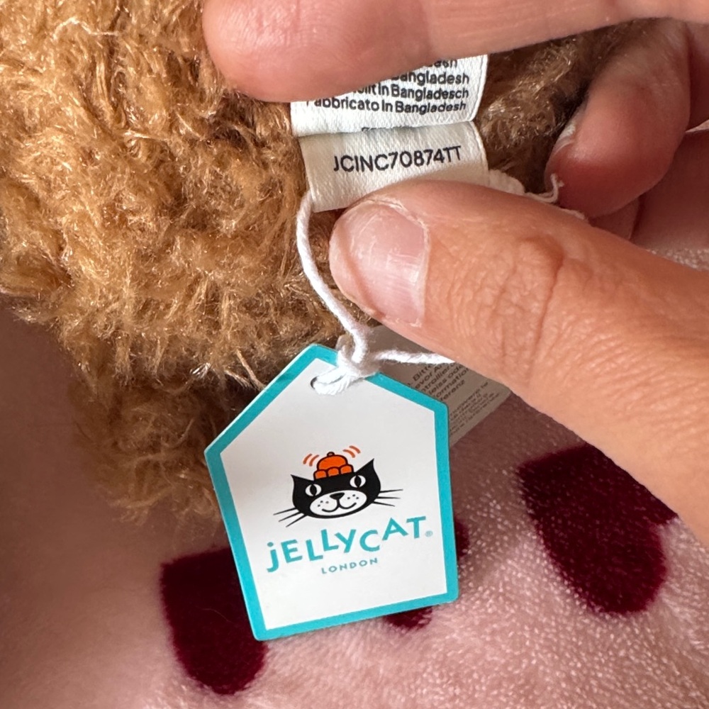 Jellycat Littles Quartet; little pig, little goat, little bear, little lamb - Picture 8 of 9